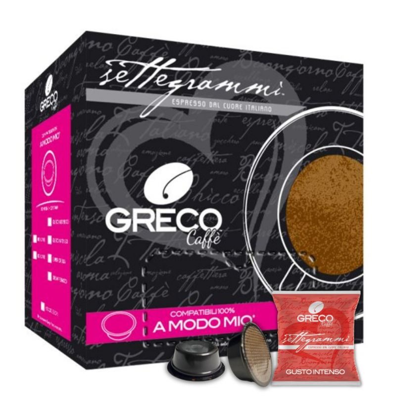 Compatible with A modo mio® 100 pcs. Intense Flavor with accessory kit