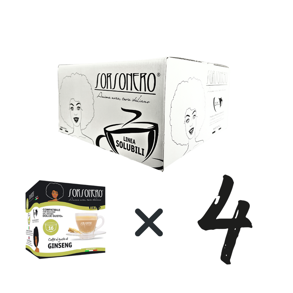 Kompatibel mit Nescafé DOLCE GUSTO® 64 Stück, Getränk mit süßem Ginsenggeschmack