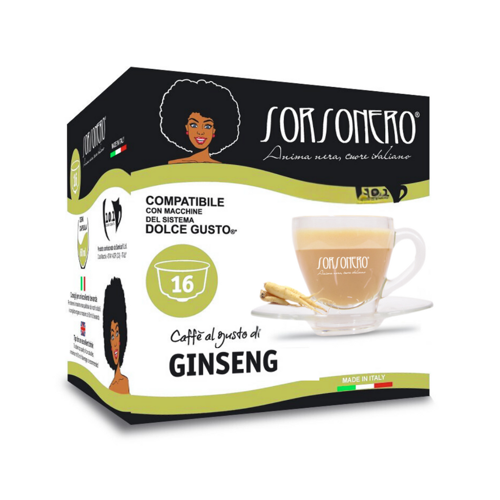 Kompatibel mit Nescafé DOLCE GUSTO® 64 Stück, Getränk mit süßem Ginsenggeschmack