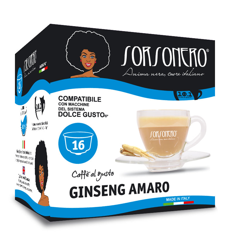 Kompatibel mit Nescafé DOLCE GUSTO® 16er-Packung Bitterginseng-Getränk