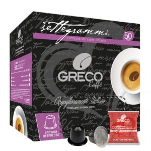 Compatibile Nespresso® 50 pz. Gusto Intenso